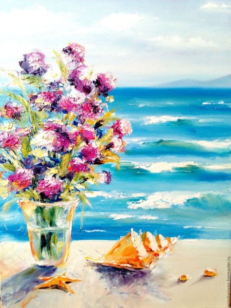 Марк Китли картины море