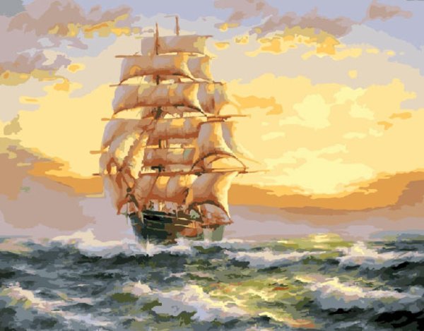 Море абстракция