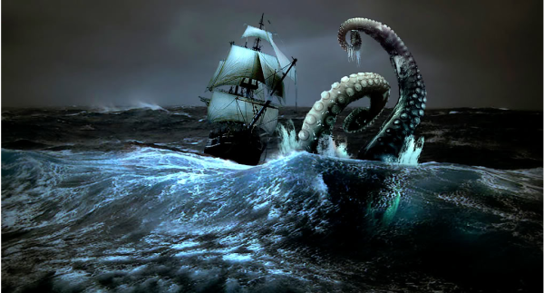 Гигантский осьминог Кракен