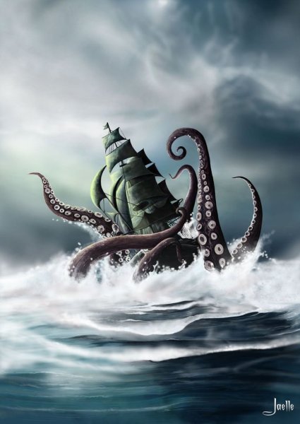 Кракен Карибское море