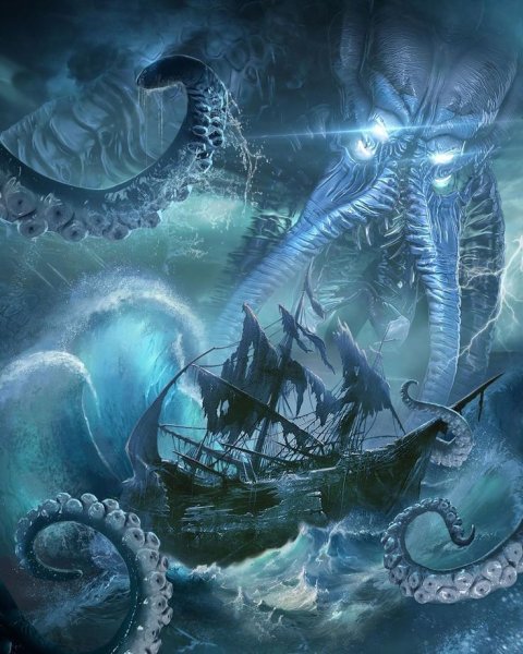 Бермудский треугольник Кракен