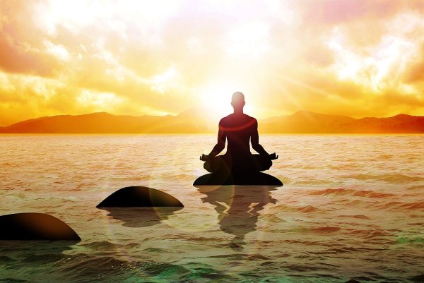 Медитация на берегу моря