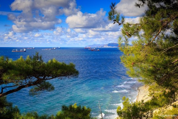 Черное море Геленджикская бухта