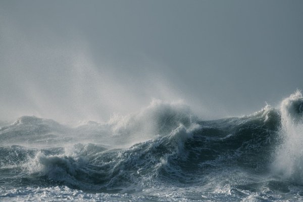 Энди Симмонс пейзаж море шторм