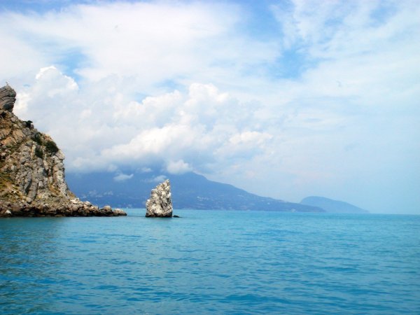Крымское черное море