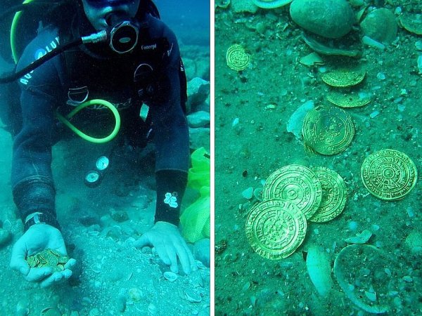 Клад на дне океана