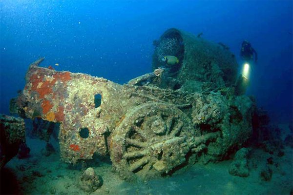Ancient Roman Shipwreck