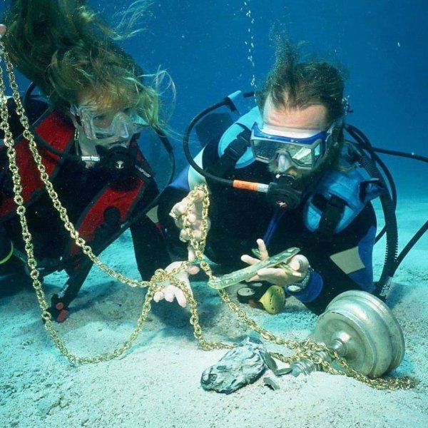 Подводный город Акра в Крыму