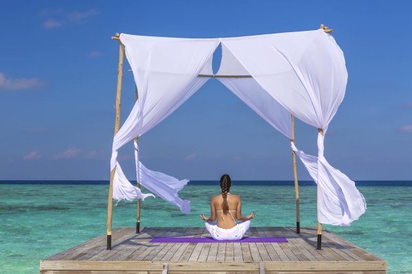 Гамак на берегу моря