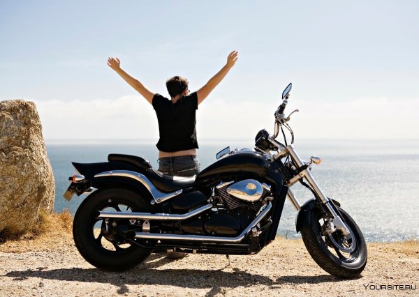 Мотоцикл море