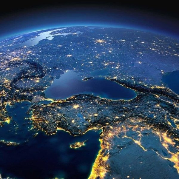 Индийский океан из космоса