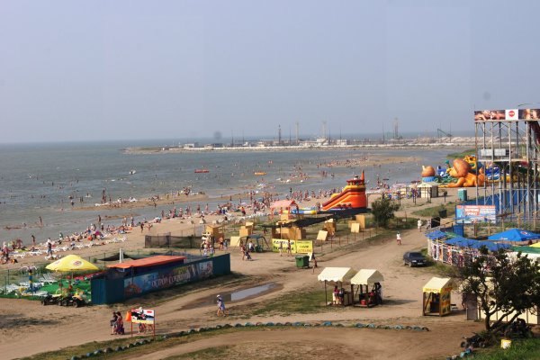 Пляж Каменка Ейск