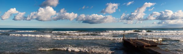 Панорама вид на море