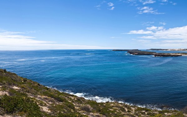 Море закат панорама