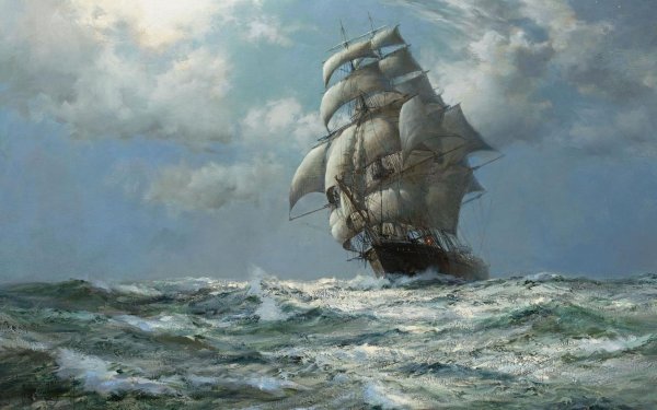 Художник-маринист Montague Dawson
