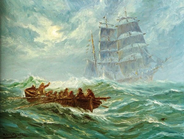 Художник Адольф бок