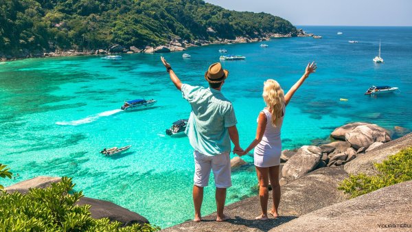 Пляж море люди