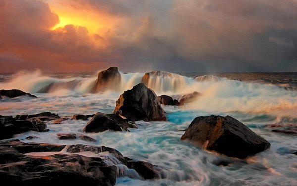 Айвазовский шторм на море