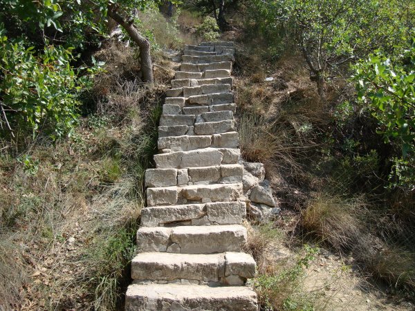 Яшмовый пляж мыс Фиолент лестница