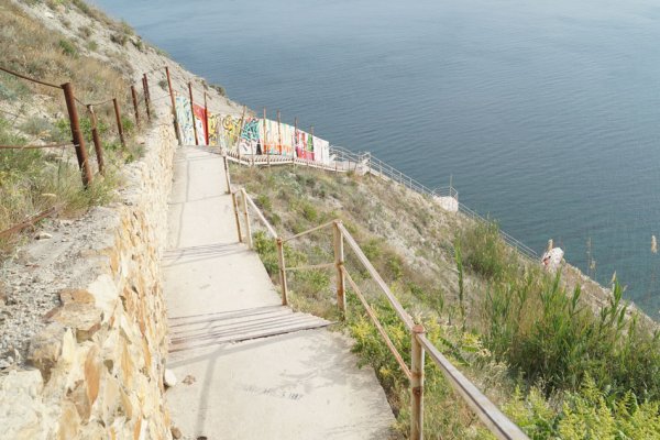 Анапа высокий берег 800 ступеней