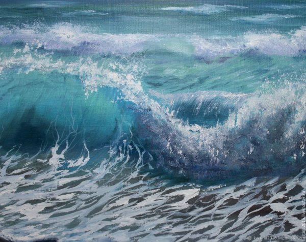 Море взволновано бурей