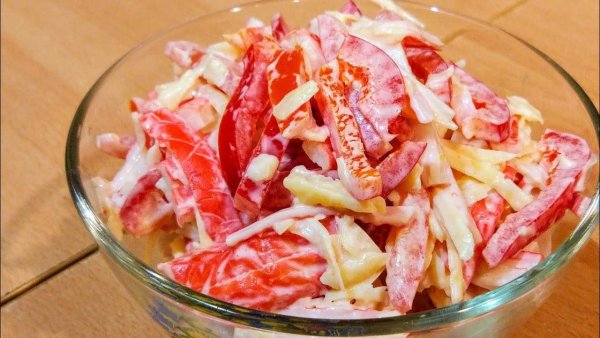 Крабовое море салат