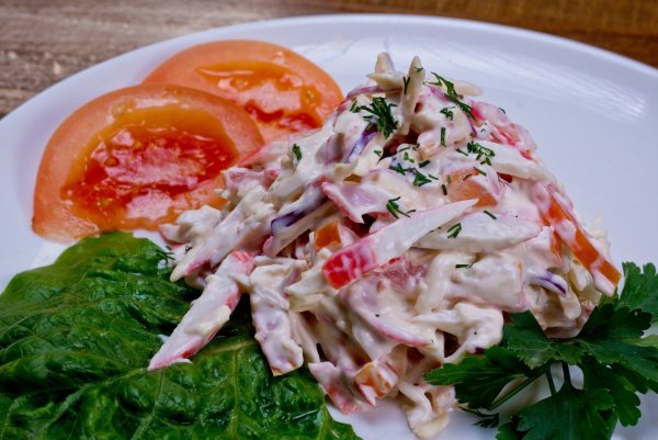 Красный салат