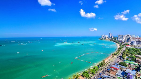 Море Тайланда Паттайя пляж