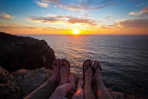 Ноги в море