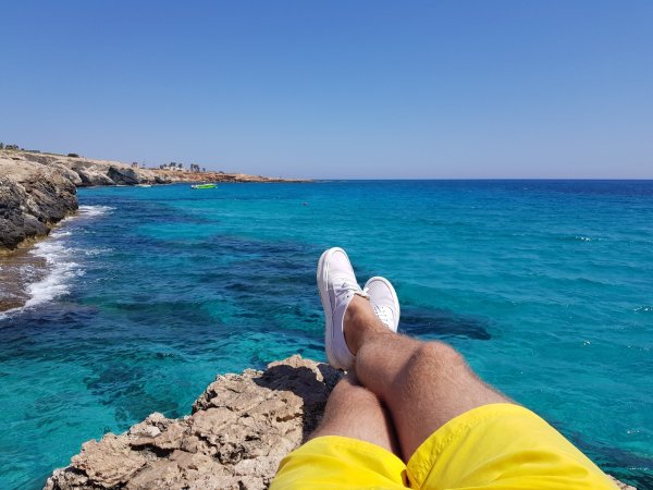 Ноги в море