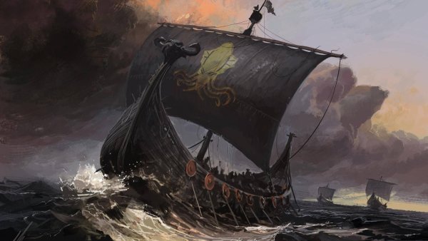 Викингский Драккар