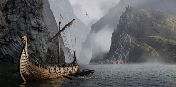 Норвегия Викинги Скандинавия