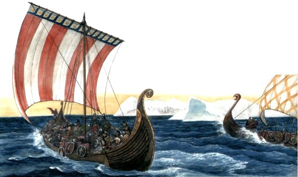 Корабли Драккар норманнов