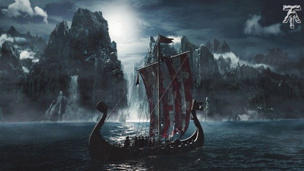 Викинги сражение дракар