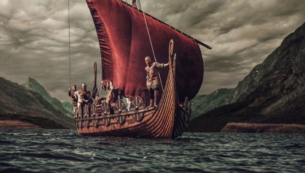 Драккар варягов