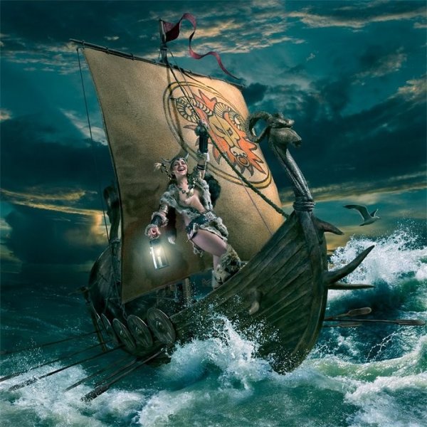 Дракар в Буре