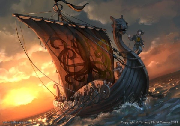 Грейджой дракар