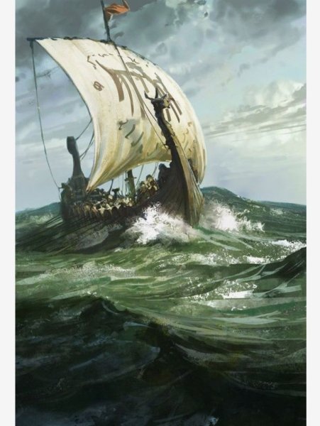 Скандинавия дракар