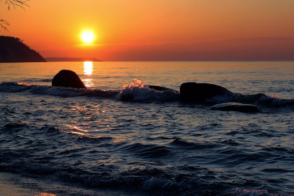Вечернее море