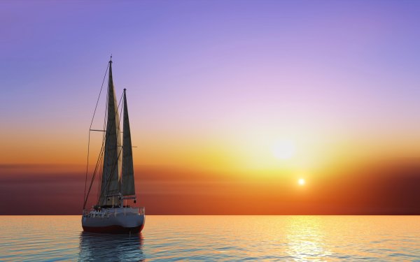 Море пальмы яхта