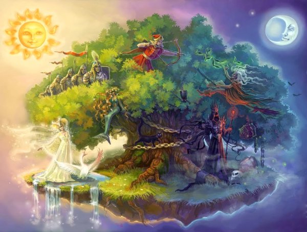 Сказки Пушкина у Лукоморья дуб зеленый