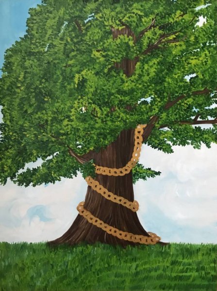 Златая цепь на дубе