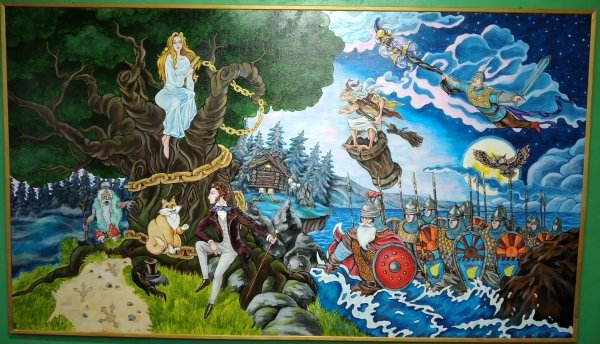 Древо остров Буян камень Алатырь