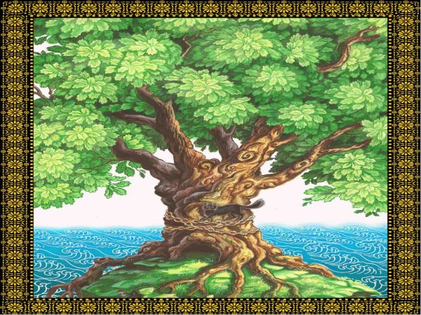 Дерево на берегу моря