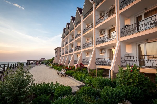 Пансионат Жемчужина Алушта пляж