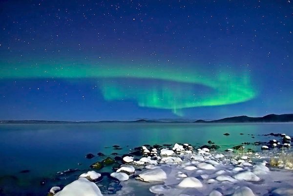 Северно Ледовитый океан Северное сияние