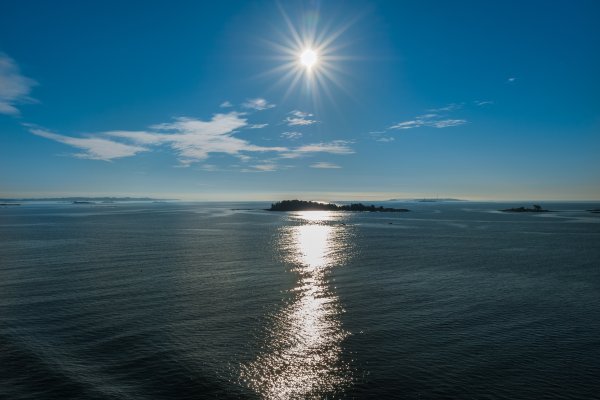 Море небо солнце