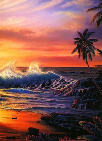 Кристиан Риес Лассен пейзаж