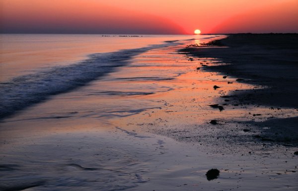 Вечернее море