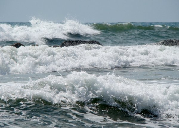 Барашки на море